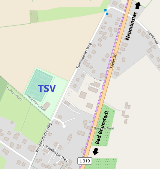 Anfahrt Sportlerheim